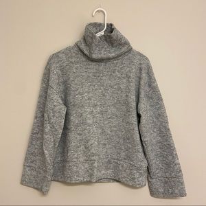 LIKE NEW a new day Grey Marled Cowl Neck Sweatshirt